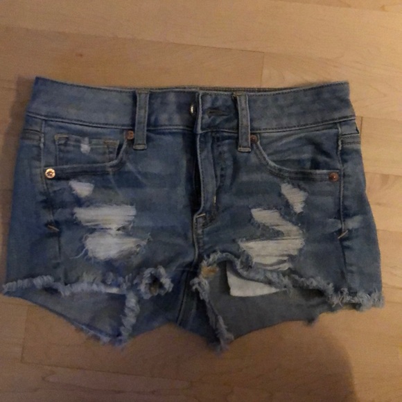 next denim shorts